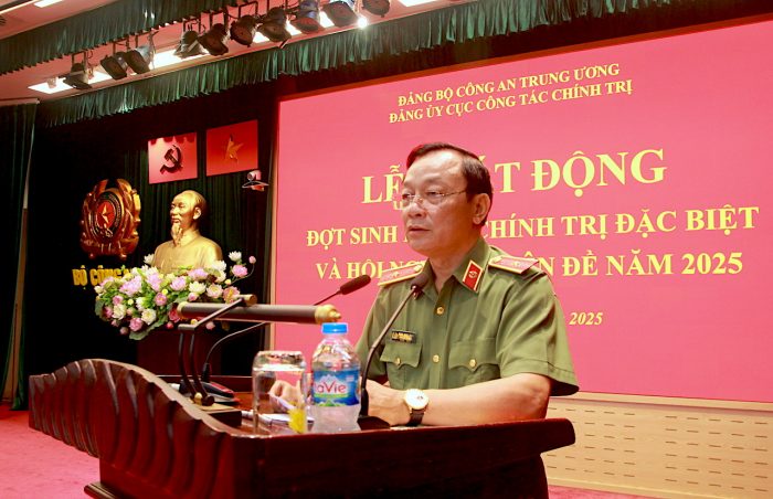 Phát động đợt sinh hoạt chính trị đặc biệt trong  Đảng bộ Cục Công tác chính trị