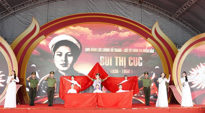 Khánh thành Khu lưu niệm Anh hùng liệt sĩ Công an nhân dân Bùi Thị Cúc
