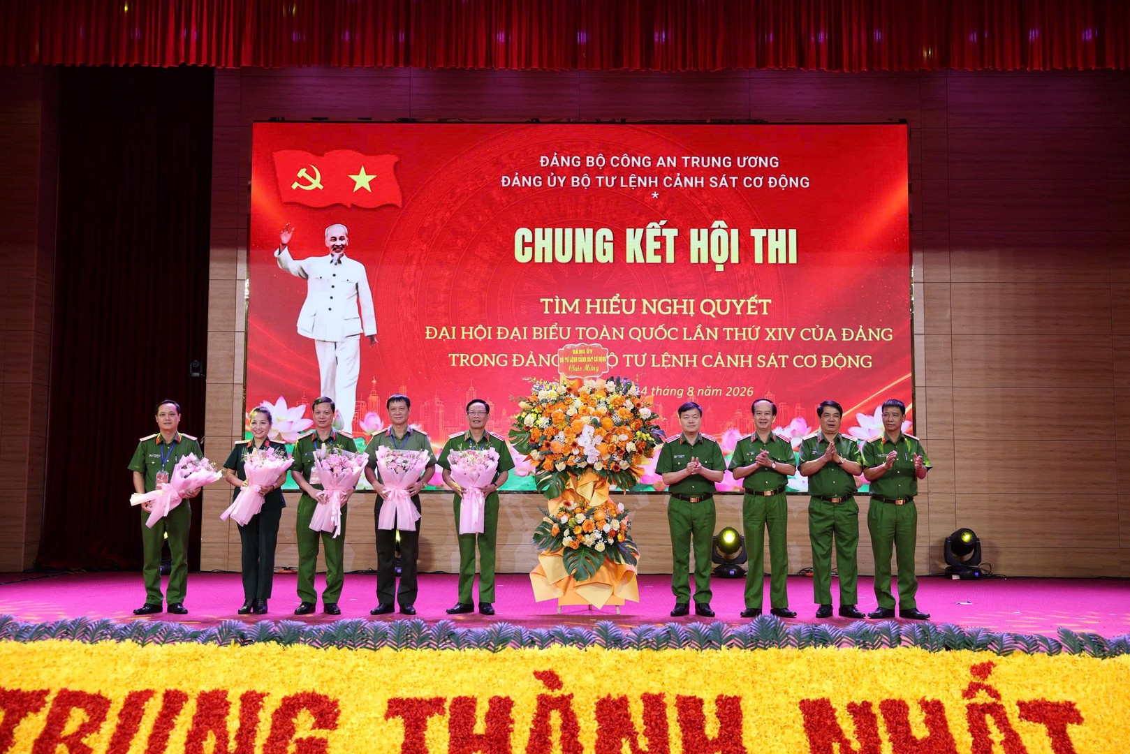 Chung kết Hội thi tìm hiểu Nghị quyết Đại hội đại biểu toàn quốc lần thứ XIV của Đảng trong Đảng bộ Bộ Tư lệnh Cảnh sát cơ động