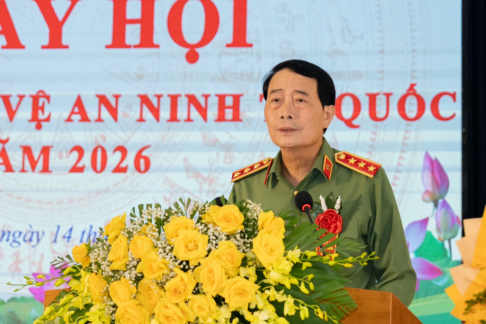 Thứ trưởng Lê Quốc Hùng dự Ngày hội toàn dân bảo vệ an ninh Tổ quốc năm 2026 tại phường Đồng Thuận, tỉnh Quảng Trị